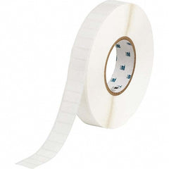 Label Maker Label: White, Polypropylene, 2,000 per Roll