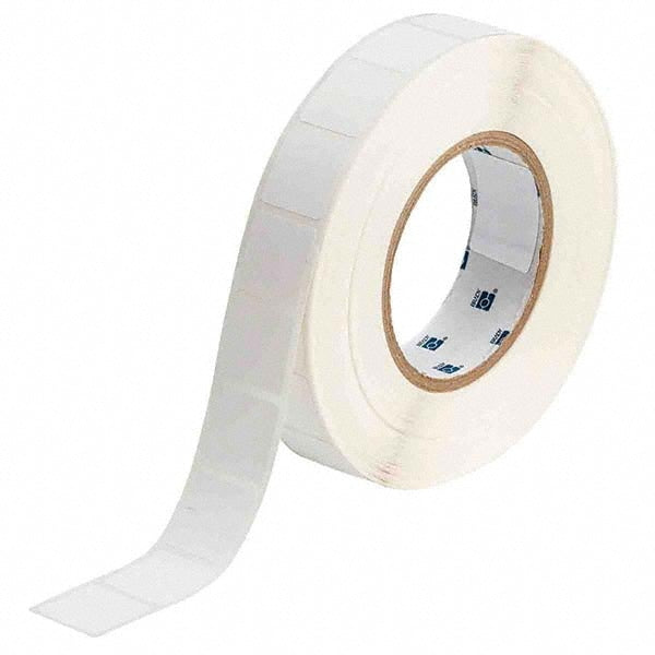 Label Maker Label: White, Polypropylene, 2,000 per Roll