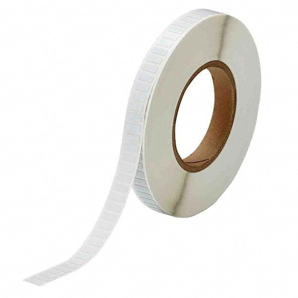 Label Maker Label: White, Polyimide, 1/2" OAW, 10,000 per Roll