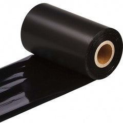 Printer Ribbon: 4.33" Wide, 984' Long, Black, Resin