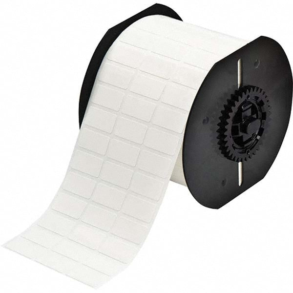 Label Maker Label: White, Cloth, 5,000 per Roll