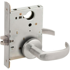 Lever Locksets; Lockset Type: Passage; Key Type: Keyed Different; Back Set: 2-3/4; Cylinder Type: None; Material: Metal; Door Thickness: 1-3/4; Finish: Satin Chrome