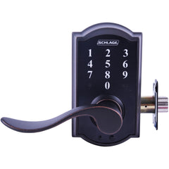 Lever Locksets; Lockset Type: Entrance; Key Type: Keyed Different; Back Set: 2-3/4; Cylinder Type: None; Material: Metal; Door Thickness: 1-3/4; Finish: Antique Bronze