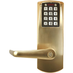 Lever Locksets; Lockset Type: Entrance; Key Type: Keyed Different; Back Set: 2-3/4; Cylinder Type: Conventional; Material: Metal; Door Thickness: 1-3/4; Finish: Satin Brass