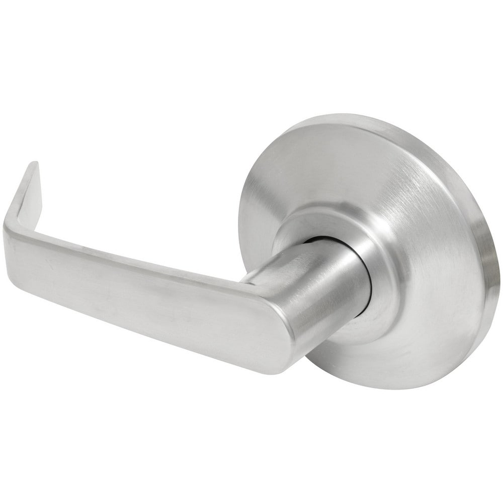 Lever Locksets; Lockset Type: Dummy; Key Type: Keyed Different; Back Set: 2-3/4; Cylinder Type: Non-Keyed; Material: Metal; Door Thickness: 1-3/8 to 2; Finish: Satin Chrome