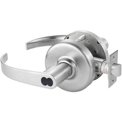 Lever Locksets; Lockset Type: Storeroom; Key Type: Keyed Different; Back Set: 2-3/4; Cylinder Type: Less Core; Material: Metal; Door Thickness: 1-3/8 to 1-3/4; Finish: Satin Chrome