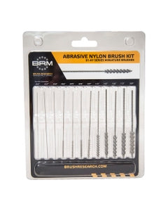 ‎12 pc Power Brush Set, 0.032″ - 0.189″ Brush Diameters, Aluminum Oxide, Silicate