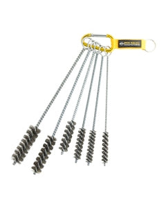 ‎6 pc Power Brush Set, 1/2″ - 1″ Brush Diameters, Stainless Steel