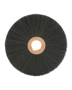 3 1/2″ Diameter × 1/2″ Width, Nylon, 0.0104″ Crimped Bristle, Wheel Brush