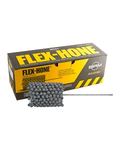 7″ Bore Diameter × 7″ Hone Length × 17.5″ Overall Length, 40 Grit, Aluminum Oxide - Heavy Duty Flex-Hone