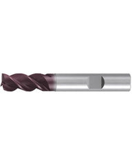 Square End Mill; 10 mm Dia. × 19 mm LOC × 10 mm Shank Dia. × 72 mm OAL ; 3 FL ; Carbide ; AlTiN ; Series 2519A