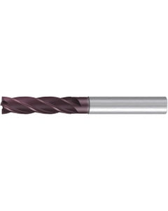 Chamfer End Mill; 8 mm Dia. × 32 mm LOC × 8 mm Shank Dia. × 80 mm OAL ; 5 FL ; Carbide ; AlTiN ; Series 2528A