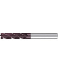 Chamfer End Mill; 8 mm Dia. × 32 mm LOC × 8 mm Shank Dia. × 80 mm OAL ; 5 FL ; Carbide ; AlTiN ; Series 2528A