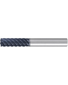 ‎Square End Mill; 3/4″ Dia. × 2-1/2″ LOC × 3/4″ Shank Dia. × 5″ OAL ; 8 FL ; Carbide ; AlTiN ; Series 1828A