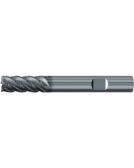 ‎Square End Mill; 5/16″ Dia. × 5/16″ Shank Dia. × 2-1/2″ OAL ; 5 FL ; Carbide ; AlCr ; Series 2571L