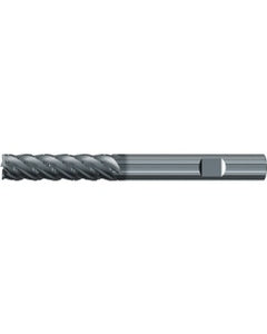 ‎Square End Mill; 1/4″ Dia. × 1″ LOC × 1/4″ Shank Dia. × 2-3/4″ OAL ; 4 FL ; Carbide ; AlCr ; Series 2575L