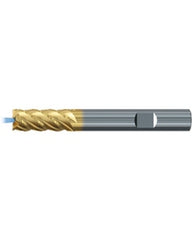 Square End Mill; 3/8″ Dia. × 7/8″ LOC × 3/8″ Shank Dia. × 3″ OAL ; 5 FL ; Carbide ; TiAlN+TiN ; Series 2577TZ