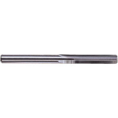 Chucking Reamer: 0.261″ Dia, 3-1/4″ OAL, 1-1/8″ Flute Length, Straight Shank, Solid Carbide 6 Flute, RH