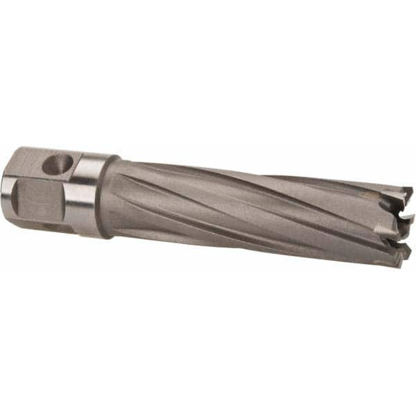 Nitto Kohki - 1-3/8" Diam x 1-3/8" Deep Carbide-Tipped Annular Cutter - Makers Industrial Supply