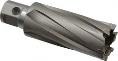 Nitto Kohki - 1-1/8" Diam x 2" Deep Carbide-Tipped Annular Cutter - Makers Industrial Supply