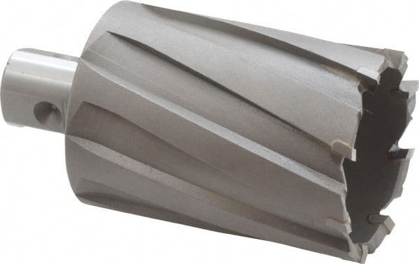 Nitto Kohki - 1-7/8" Diam x 2" Deep Carbide-Tipped Annular Cutter - Makers Industrial Supply