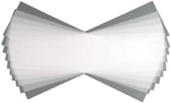 Made in USA - 10 Piece, 5" Wide x 20" Long Plastic Shim Stock Sheet - Matte (Color), ±10% Tolerance - Makers Industrial Supply