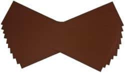 Made in USA - 10 Piece, 5" Wide x 20" Long Plastic Shim Stock Sheet - Brown, ±10% Tolerance - Makers Industrial Supply