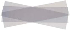 Made in USA - 3 Piece, 5" Wide x 20" Long Plastic Shim Stock Sheet - Clear (Color), ±10% Tolerance - Makers Industrial Supply