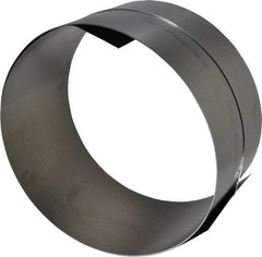 Made in USA - 100 Inch Long x 6 Inch Wide x 0.025 Inch Thick, Roll Shim Stock - Steel - Makers Industrial Supply