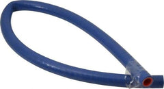 Federal Hose - 5/8" ID x 0.95" OD x 3' OAL, Coolant Hose - -65 to 350°F, Blue - Makers Industrial Supply