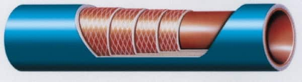 Federal Hose - 3-1/2" ID x 3.89" OD x 3' OAL, Coolant Hose - -65 to 350°F, Blue - Makers Industrial Supply