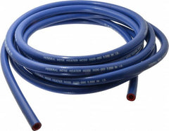 Federal Hose - 1/2" ID x 0.83" OD x 25' OAL, Heater Hose - -65 to 350°F, Blue - Makers Industrial Supply