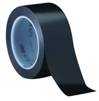 List 471 2" x 36 yds Vinyl Tape - Black - Makers Industrial Supply