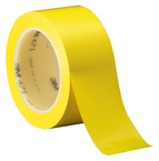 List 471 1" x 36 ydsVinyl Tape - Yellow - Makers Industrial Supply