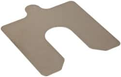 Made in USA - Metal Shim Stock Type: Slotted Shim Material: Stainless Steel - Makers Industrial Supply