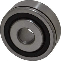 Value Collection - 1/2" Bore Diam, 1-3/4" OD, Double Seal Semi Ground Extra Light Radial Ball Bearing - 1 Row, Round Bore, 707 Lb Static Capacity, 1,366 Lb Dynamic Capacity - Makers Industrial Supply