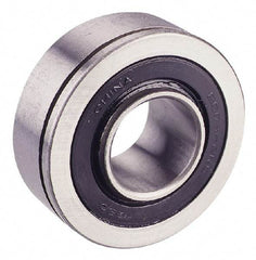 Value Collection - 1-1/8" Bore Diam, 2-9/16" OD, Double Seal Semi Ground Extra Light Radial Ball Bearing - 1 Row, Round Bore, 1,831 Lb Static Capacity, 3,070 Lb Dynamic Capacity - Makers Industrial Supply