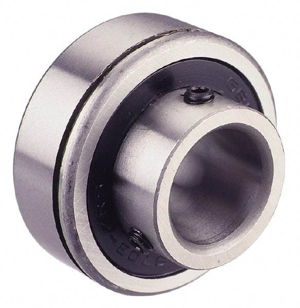 Value Collection - 5/8" Bore Diam, 1-3/4" OD, Double Seal Semi Ground Extra Light Radial Ball Bearing - 1 Row, Round Bore, 707 Lb Static Capacity, 1,366 Lb Dynamic Capacity - Makers Industrial Supply