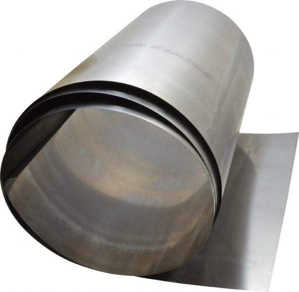 Made in USA - 10 Ft. Long x 12 Inch Wide x 0.005 Inch Thick, Roll Shim Stock - Steel - Makers Industrial Supply