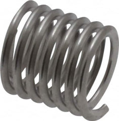 Heli-Coil - #10-32 UNF, 0.285" OAL, Free Running Helical Insert - 6-7/8 Free Coils, Tanged, 304 Stainless Steel, Bright Finish, 1-1/2D Insert Length - Makers Industrial Supply