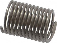 Heli-Coil - 5/16-24 UNF, 5/8" OAL, Free Running Helical Insert - 12-1/4 Free Coils, Tanged, 304 Stainless Steel, Bright Finish, 2D Insert Length - Makers Industrial Supply