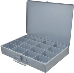 Durham - 16 Compartment Small Steel Storage Drawer - 13-3/8 Inches Wide x 9-1/4 Inches Deep - Makers Industrial Supply