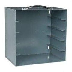 Durham - Small Parts Rack For Large Compartment Boxes - 9-1/8" Deep x 13-1/2" Wide x 13-1/4" High - Makers Industrial Supply