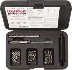 Heli-Coil - 36 Inserts, 1/4-20 UNC, Thread Repair Kit - 0.375" Insert Length - Exact Industrial Supply