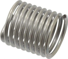Heli-Coil - 3/4-10 UNC, 1-1/8" OAL, Free Running Helical Insert - 9-3/8 Free Coils, Tanged, Stainless Steel, Bright Finish, 1-1/2D Insert Length - Makers Industrial Supply