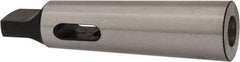 Interstate - MT1 Inside Morse Taper, MT3 Outside Morse Taper, Standard Reducing Sleeve - Soft with Hardened Tang, 1/4" Projection, 99mm OAL, 24.1mm Body Diam - Exact Industrial Supply