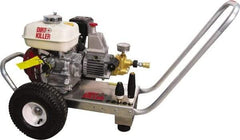 Dirt Killer - Gas, 6.5 hp, 2,600 psi, 3.5 GPM, Cold Water Pressure Washer - 50' x 3/8" Hose - Makers Industrial Supply