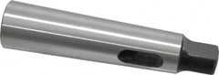 Interstate - MT3 Inside Morse Taper, MT4 Outside Morse Taper, Standard Reducing Sleeve - Hardened & Ground Throughout, 3/4" Projection, 240mm OAL, 36mm Body Diam - Exact Industrial Supply
