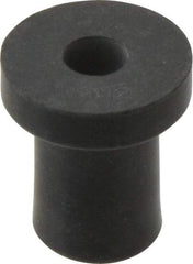 RivetKing - 1/4-20, 0.74" Diam x 0.187" Thick Flange, Rubber Insulated Rivet Nut - UNC Thread, Rubber, 1/2" Body Diam, 0.831" OAL - Makers Industrial Supply