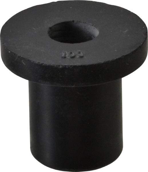 RivetKing - 3/8-16, 1-1/4" Diam x 0.187" Thick Flange, Rubber Insulated Rivet Nut - Neoprene, 3/4" Body Diam, 1-1/16" OAL - Makers Industrial Supply